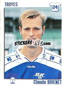 Sticker Claude Rivenet - FOOT 1998-1999 - Panini