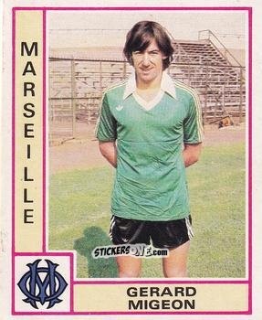 Figurina Gerard Migeon - Football France 1979-1980 n. 140 - Panini