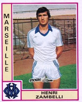Figurina Henri Zambelli - Football France 1979-1980 n. 144 - Panini