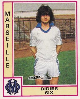 Cromo Didier Six - Football France 1979-1980 n. 150 - Panini