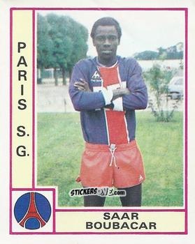 Cromo Saar Boubacar - Football France 1979-1980 n. 268 - Panini
