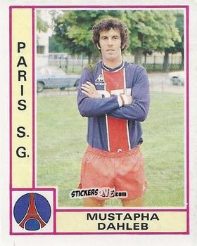Cromo Mustapha Dahleb - Football France 1979-1980 n. 269 - Panini