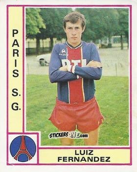 Cromo Luiz Fernandez - Football France 1979-1980 n. 273 - Panini