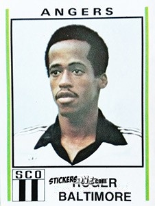Sticker Roger Baltimore - Football France 1980-1981 n. 8 - Panini
