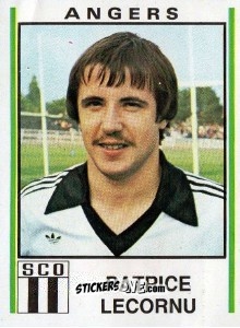 Sticker Patrice Lecornu - Football France 1980-1981 n. 11 - Panini