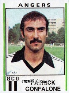Sticker Patrick Gonfalone - Football France 1980-1981 n. 13 - Panini