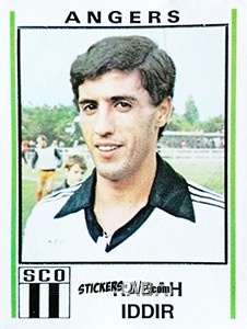 Sticker Rabah Iddir - Football France 1980-1981 n. 16 - Panini