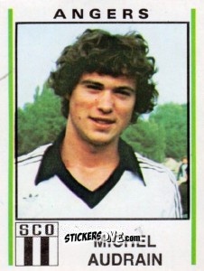 Sticker Michel Audrain - Football France 1980-1981 n. 17 - Panini