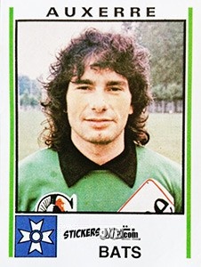 Cromo Joel Bats - Football France 1980-1981 n. 20 - Panini