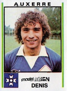 Figurina Lucien Denis - Football France 1980-1981 n. 21 - Panini