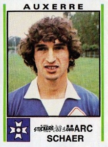 Cromo Jean-Marc Schaer - Football France 1980-1981 n. 28 - Panini