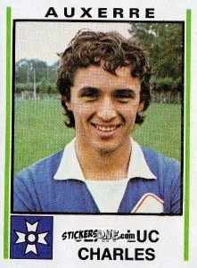Figurina Jean-Luc Charles - Football France 1980-1981 n. 31 - Panini
