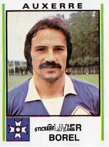 Figurina Olivier Borel - Football France 1980-1981 n. 32 - Panini