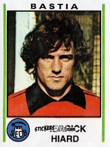 Figurina Pierrick Hiard - Football France 1980-1981 n. 37 - Panini
