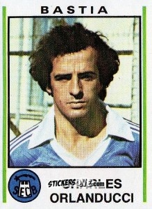 Sticker Charles Orlanducci - Football France 1980-1981 n. 39 - Panini