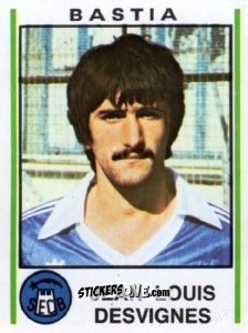 Sticker Jean-Louis Desvignes - Football France 1980-1981 n. 42 - Panini