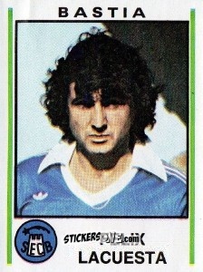 Figurina Felix Lacuesta - Football France 1980-1981 n. 43 - Panini