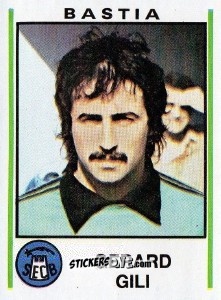 Sticker Gerard Gili - Football France 1980-1981 n. 48 - Panini