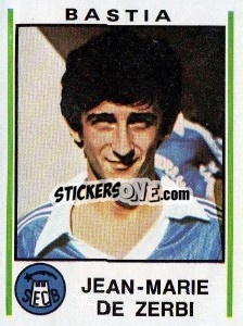 Figurina Jean-Marie De Zerbi - Football France 1980-1981 n. 51 - Panini