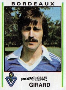 Sticker Rene Girard - Football France 1980-1981 n. 60 - Panini