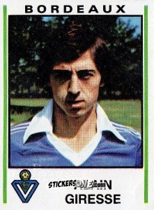 Figurina Alain Giresse - Football France 1980-1981 n. 61 - Panini