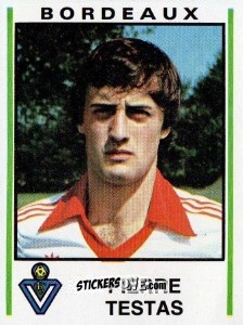 Sticker Pierre Testas - Football France 1980-1981 n. 65 - Panini