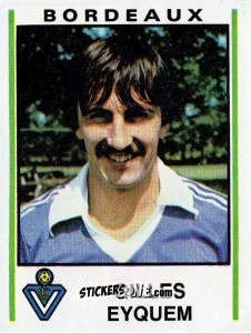 Sticker Gilles Eyquem - Football France 1980-1981 n. 66 - Panini