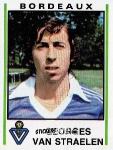 Cromo Georges van Straelan - Football France 1980-1981 n. 67 - Panini