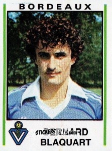 Sticker Bernard Blaquart - Football France 1980-1981 n. 68 - Panini