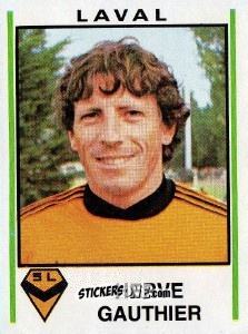 Sticker Herve Gauthier - Football France 1980-1981 n. 75 - Panini