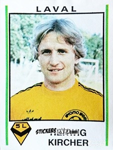 Sticker Herwig Kircher - Football France 1980-1981 n. 77 - Panini