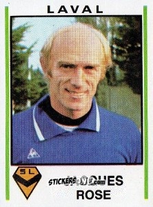 Cromo Jacques Rose - Football France 1980-1981 n. 82 - Panini