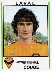 Sticker Michel Couge - Football France 1980-1981 n. 83 - Panini