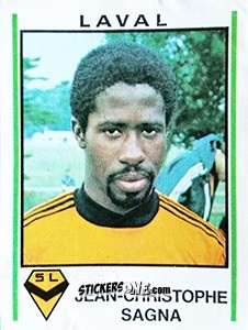 Sticker Jean-Christophe Sagna - Football France 1980-1981 n. 85 - Panini