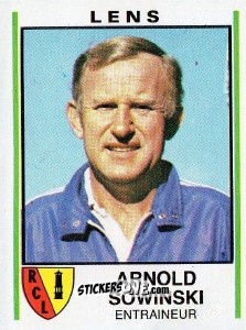 Figurina Arnold Sowinski - Football France 1980-1981 n. 87 - Panini