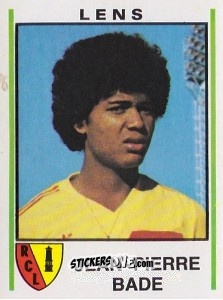 Sticker Jean-Pierre Bade - Football France 1980-1981 n. 92 - Panini