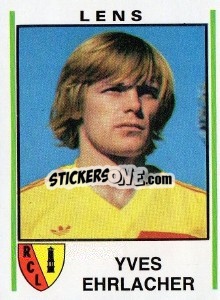 Sticker Yves Ehrlacher - Football France 1980-1981 n. 93 - Panini