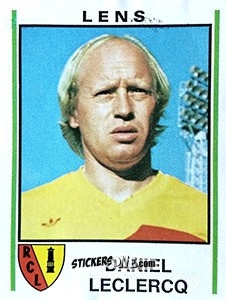 Cromo Daniel Leclercq - Football France 1980-1981 n. 94 - Panini