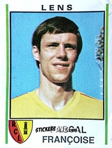 Cromo Pascal Francoise - Football France 1980-1981 n. 101 - Panini