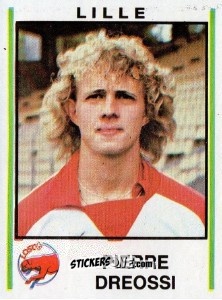 Figurina Pierre Dreossi - Football France 1980-1981 n. 107 - Panini