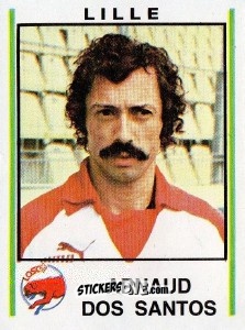 Sticker Arnaud Dos Santos - Football France 1980-1981 n. 110 - Panini