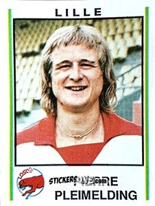 Sticker Pierre Pleimelding - Football France 1980-1981 n. 114 - Panini