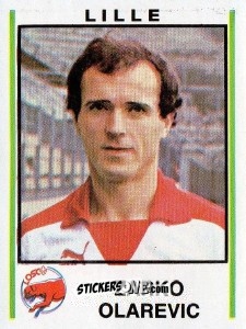 Sticker Zarko Olarevic - Football France 1980-1981 n. 115 - Panini