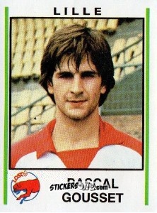 Cromo Pascal Gousset - Football France 1980-1981 n. 116 - Panini