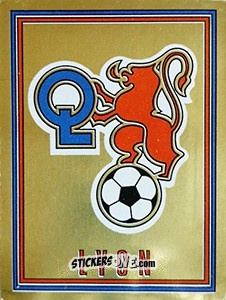 Sticker Ecusson - Football France 1980-1981 n. 120 - Panini