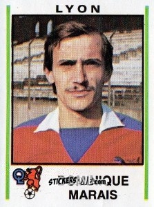 Figurina Dominique Marais - Football France 1980-1981 n. 126 - Panini