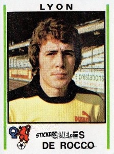 Sticker Gilles De Rocco - Football France 1980-1981 n. 133 - Panini