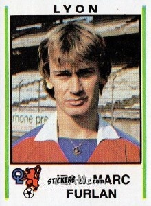 Sticker Jean-Marc Furlan - Football France 1980-1981 n. 134 - Panini