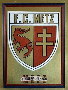Sticker Ecusson - Football France 1980-1981 n. 137 - Panini