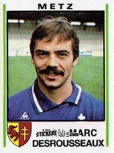 Cromo Jean-Marc Desrousseaux - Football France 1980-1981 n. 139 - Panini